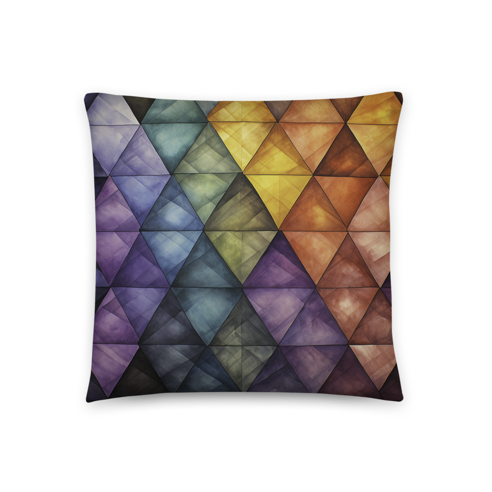 Enhance Your Home Decor with the Exquisite Diamond Quilt Pattern Decorative Pillow