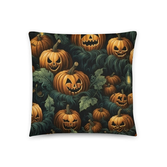 Create an Enchanted Halloween Ambiance with the Enchanted Twilight Pumpkin Foliage Pillow