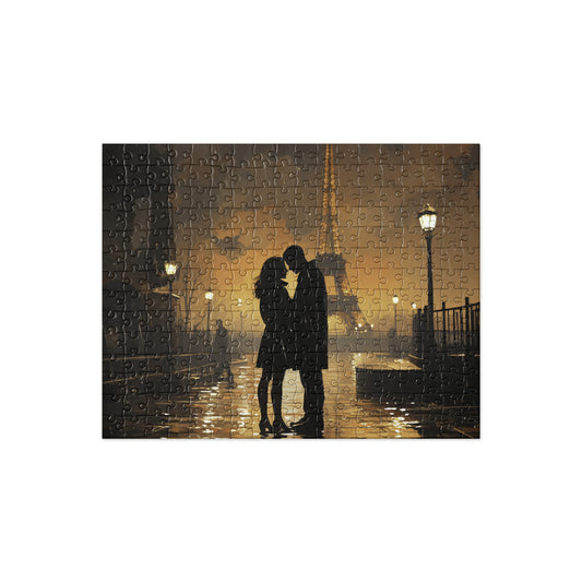 Parisian Rainy Romance